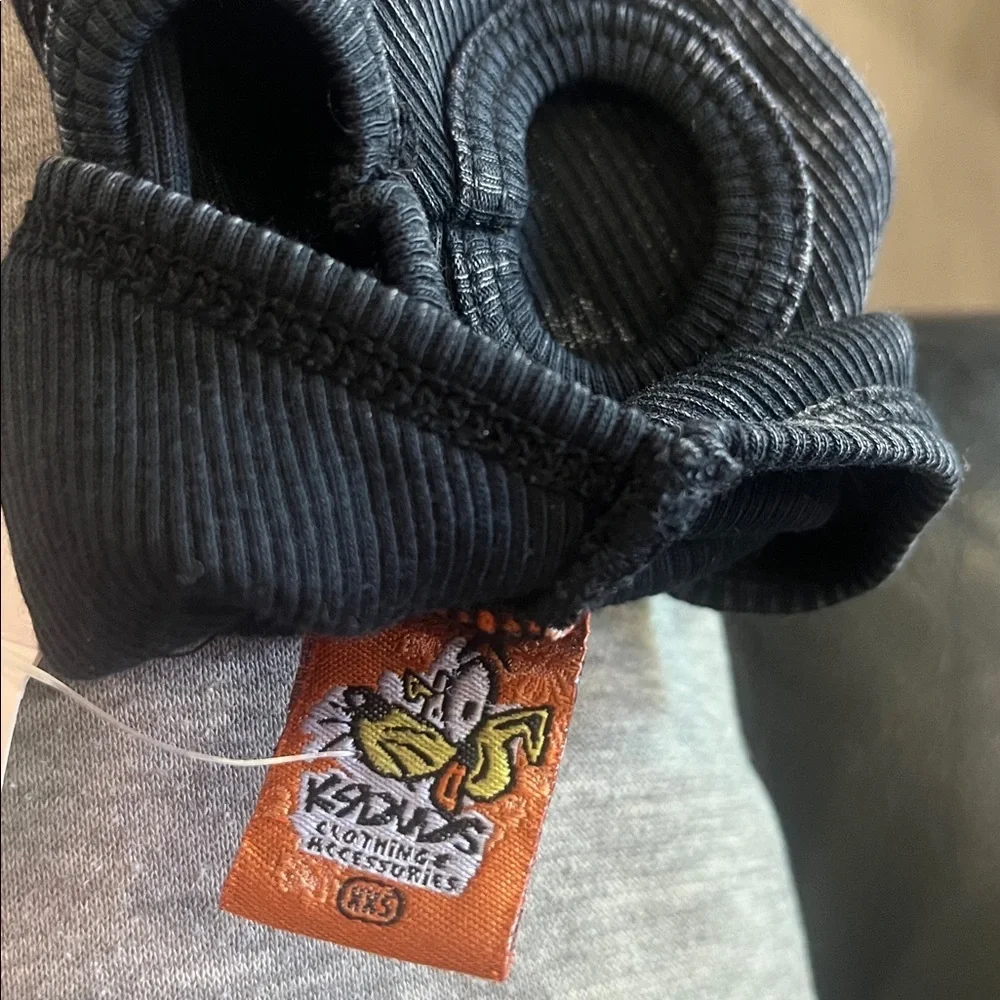 Bad Ass Dog Sweater - Black and Orange